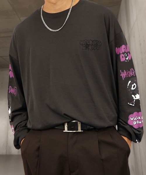 BURNER（バーナー） tシャツ 「GROOVY STORE」WALKING DONUT 刺繍