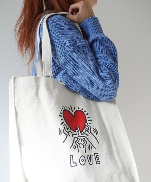 Keith Haring トートバッグ 「 / キースへリング 」 アート
