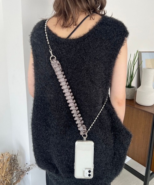 Me%（ミィパーセント） フリル2WAYモバイルストラップ 977890