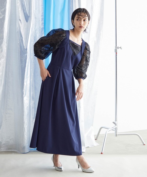 【新品】Callarus結婚式パーティーオケージョンドレスボレロワンピースドレス Callarus ドレス 「Callarus」「結婚式・お呼ばれ・パーティー