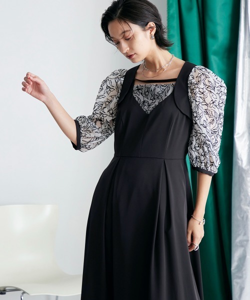 【新品】Callarus結婚式パーティーオケージョンドレスボレロワンピースドレス Callarus ドレス 「Callarus」「結婚式・お呼ばれ・パーティー