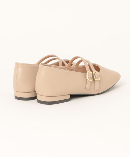 ABC-MART パンプス ABC SELECT エービーシーセレクト SQ W-STRAP PPS2