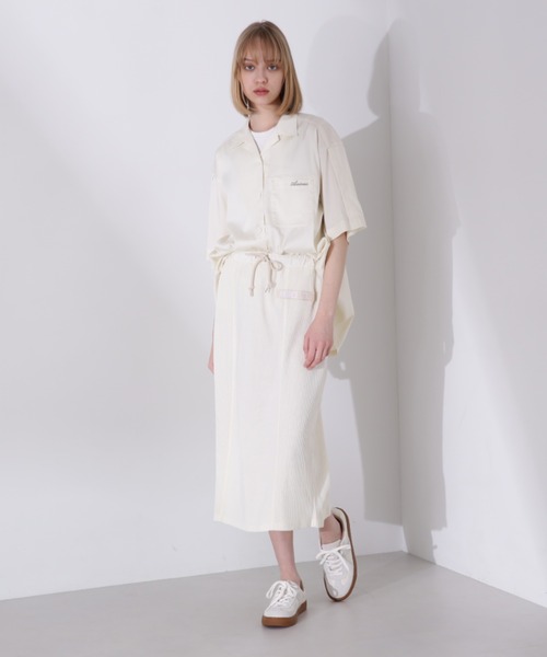 AVIREX（アヴィレックス） スカート 「直営店限定」FADE WASH WAFFLE