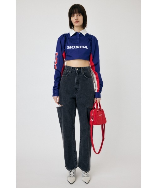 ブラウス シャツ HONDA COMPACT RACER シャツ レディース MOUSSY ブラウス シャツ HONDA COMPACT RACER レディース