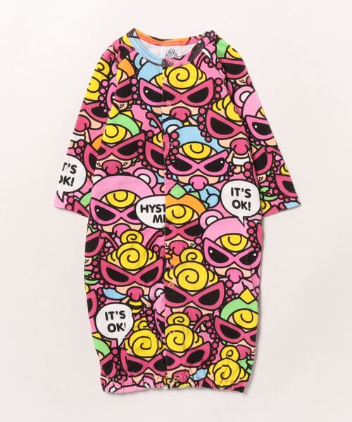 HYSTERIC MINI ベビー服 ロンパース 「BLACK LABEL」マルチ