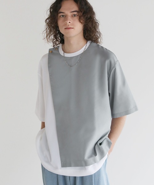 ASTRONOMY tシャツ Buyer's Select/梨地フラシ5分袖BIGシルエットT