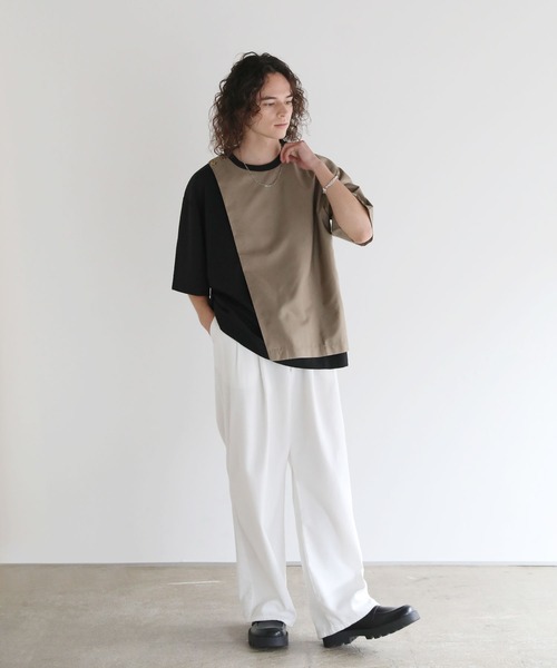 ASTRONOMY tシャツ Buyer's Select/梨地フラシ5分袖BIGシルエットT