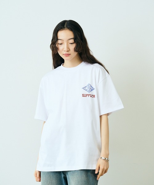 tシャツ 「MEN ， WOMEN」CAPSULE-T Yufi Resort SS Tee レディース メンズ marukawa｜Tシャツ メンズ 半袖 ティーシャツ ユニセックス