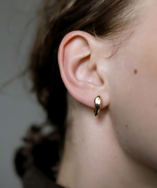 TEN. ピアス 18KGP クリーパーピアス レディース メンズ