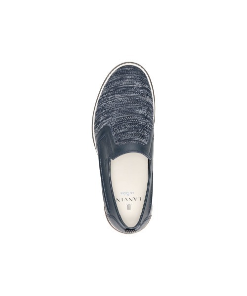 LANVIN en Bleu スリッポン ランバンオンブルー ニット