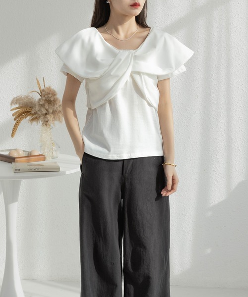 MAISON DE THERESE tシャツ フライングスリーブTシャツ