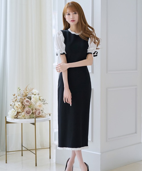 emiriawiz」 ニットワンピース MEDIUM ブラック レディース : 84683267 