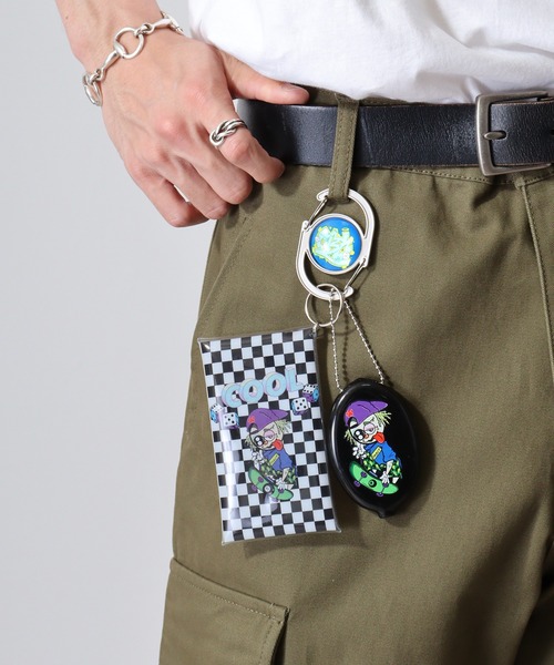 1004ST キーケース カラビナ コインケース 小物入れ : ZOZOTOWN Yahoo