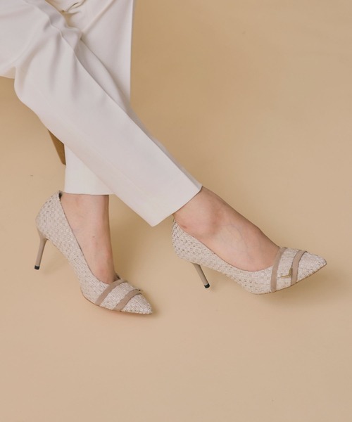 パンプス LovelyWalkプラス コンビネーションパンプスの画像