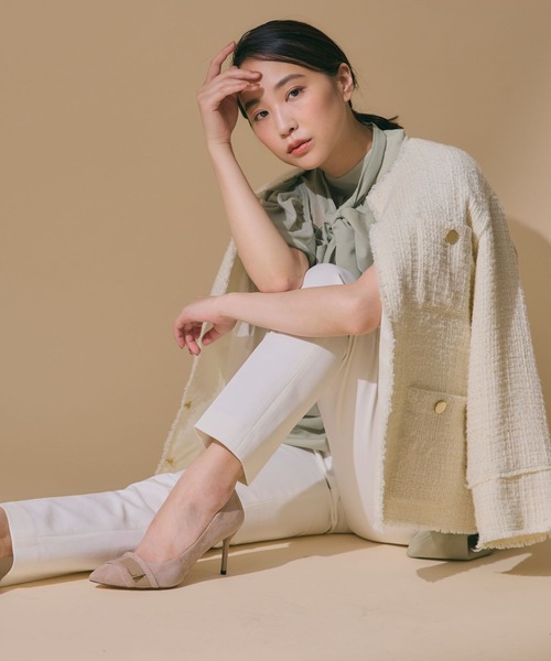 パンプス LovelyWalkプラス コンビネーションパンプスの画像