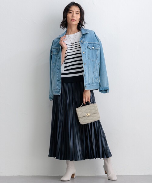 【pink chocolat】23区 プリーツスカート（サイズ48） pink chocolat様専用】23区 プリーツスカート（サイズ48）