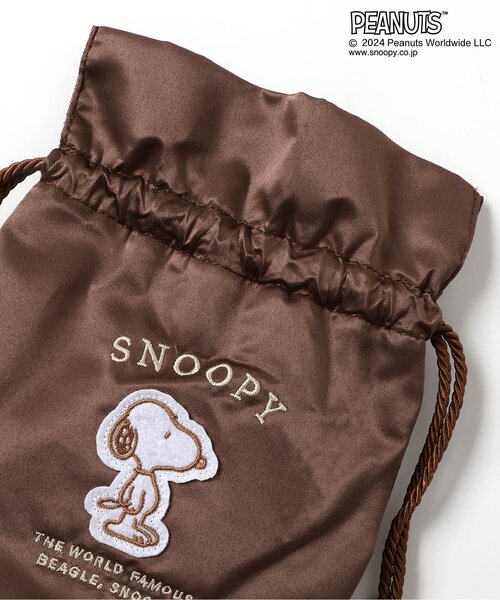巾着 スヌーピー ポーチ バス PEANUTS ポーチ 「スヌーピー」巾着ポーチ キッズ 子供 女の子