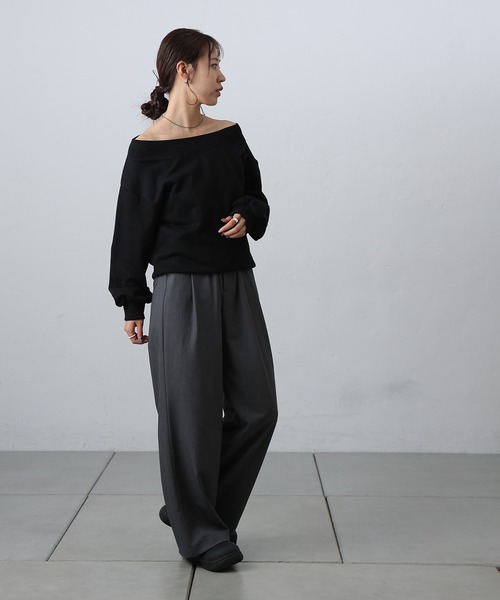 ボンディングオフショルスウェット COLONY 2139（コロニー トゥーワンスリーナイン） トレーナー