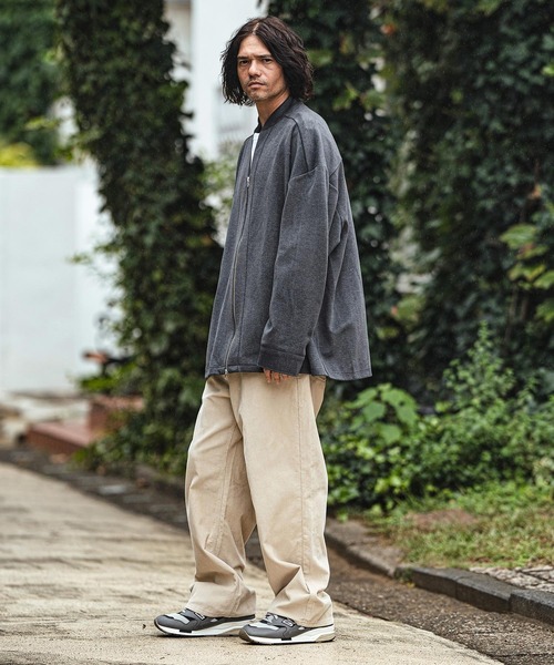 CAMBIO（カンビオ） コート ジャケット mj10382- Brushed Span Zipper