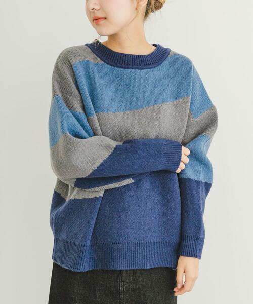 アーバンリサーチ　ヤク　ニット ITEMS URBANRESEARCH（アイテムズ アーバンリサーチ） ニット セーター