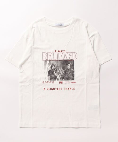 JEANASIS 「JEANASIS」 半袖Tシャツ FREE ホワイト レディース