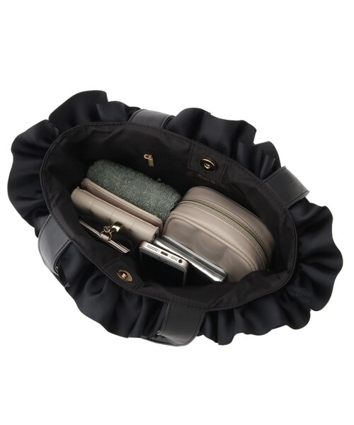 Reflect（リフレクト） トートバッグ サテンフリルバッグ レディース