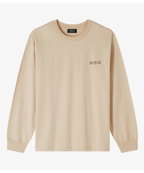 【送料込】A.P.C. ロング Tシャツ A.P.C. アーペーセー APC クルーネック Tシャツ ロンT メンズ