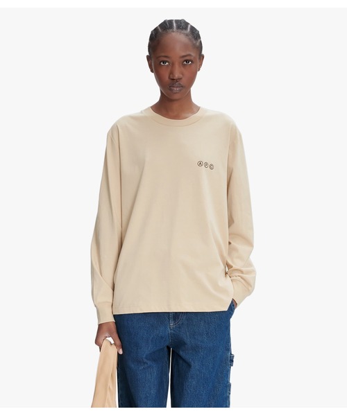 【関税込み】A.P.C. ネイビー Adresse 長袖Tシャツ Adresse 長袖Tシャツ｜HOMME ｜A.P.C. | アーペーセー日本公式