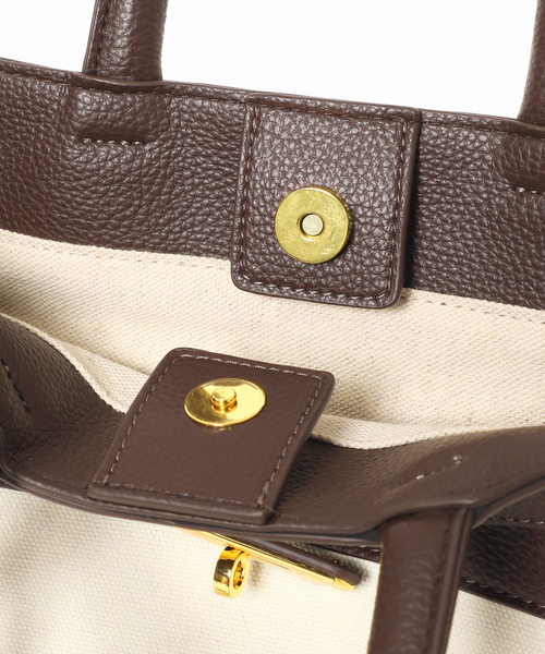 SLOBE IENA キャンバストートバッグ　ベージュ SLOBE IENA トートバッグ キャンバスBIG TOTE レディース