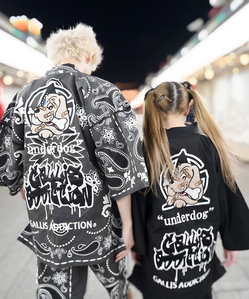 GALFY（ガルフィー） シャツ 半袖 「別注」GA×GALFY-安定の甚平 メンズ