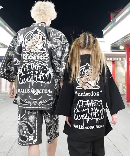 GALFY（ガルフィー） シャツ GA×GALFY-安定の甚平 メンズ レディース