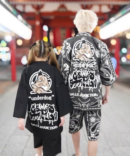 GALFY（ガルフィー） シャツ 半袖 「別注」GA×GALFY-安定の甚平 メンズ