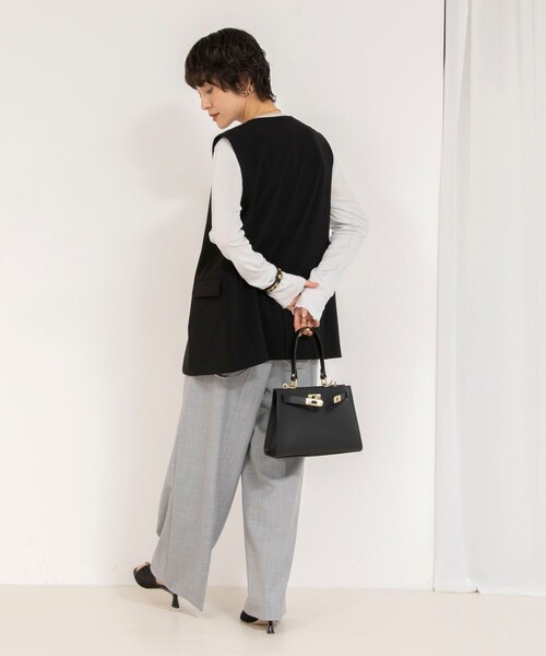 NOLLEY'S ベスト ジレ 「セットアップ対応」ウォッシャブル