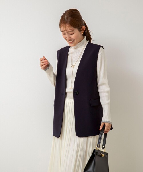 Nolley's ジレ、パンツ　セットアップ NOLLEY'S ベスト ジレ 「セットアップ対応」ウォッシャブル