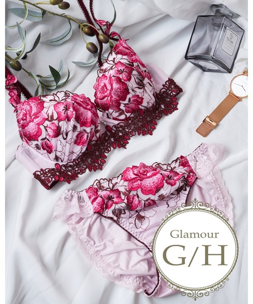 Due Perle（ドゥペルル） ブラジャー ショーツセット GカップHカップ