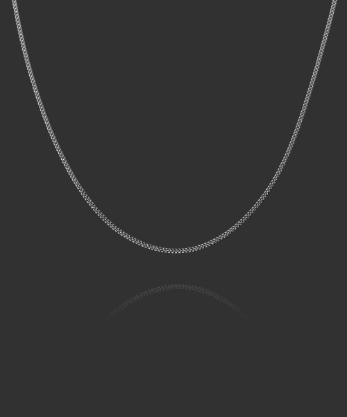 4℃ HOMME+（ヨンドシーオムプラス） ネックレス プラチナ チェーン