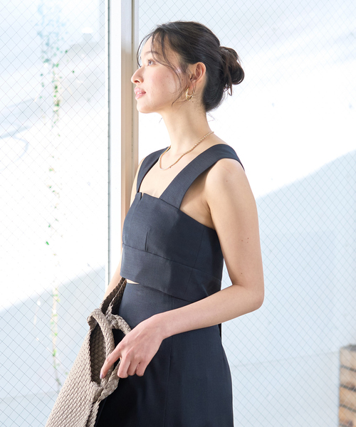 Rouge vif（ルージュ ヴィフ） ベスト ジレ 「セットアップ対応