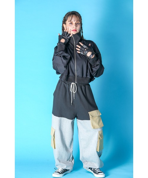 「ankoROCK」 手袋 ONE SIZE ブラック レディース_画像4