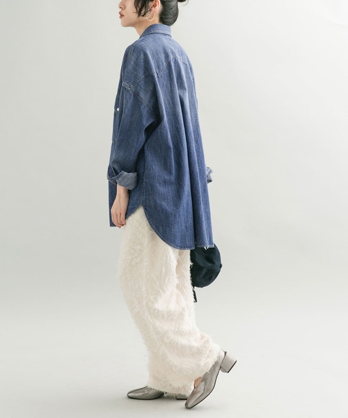 ブラウス シャツ 「別注」Lee101×KBF　SHIRTS レディース KBF ブラウス シャツ 「別注」Lee101×KBF SHIRTS レディース