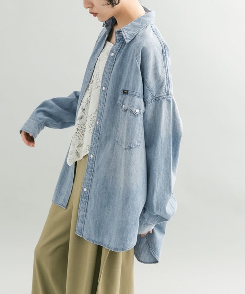 ブラウス シャツ 「別注」Lee101×KBF　SHIRTS レディース KBF ブラウス シャツ 「別注」Lee101×KBF SHIRTS レディース
