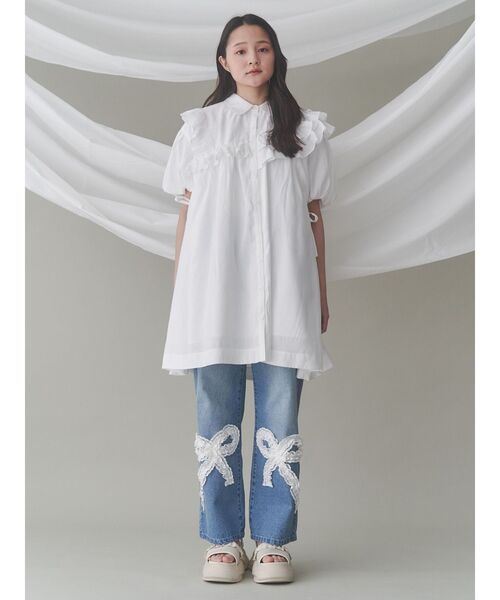 merry jenny / stripe frillfrill ワンピース merry jenny ワンピース stripe frillfrill : ZOZOTOWN Yahoo!店