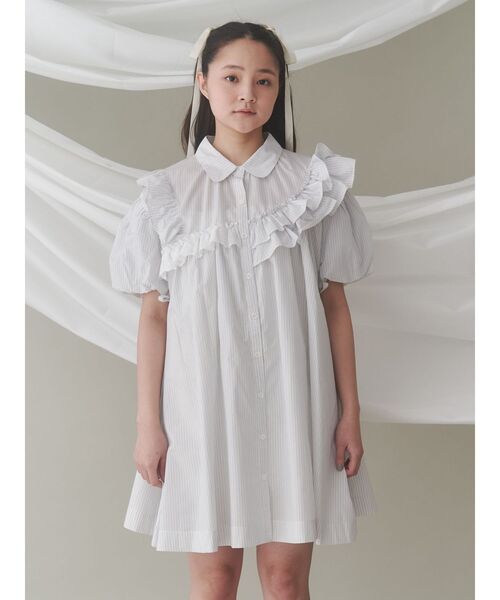 merry jenny ワンピース stripe frillfrill : ZOZOTOWN Yahoo!店