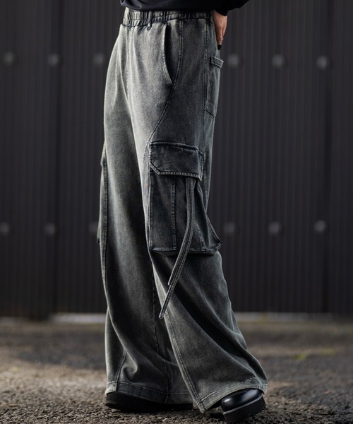 CLEL】ヘビーウェイトヴィンテージデザインカーゴパンツ CLEL】Heavy Weight Vintage Design Cargo Pants