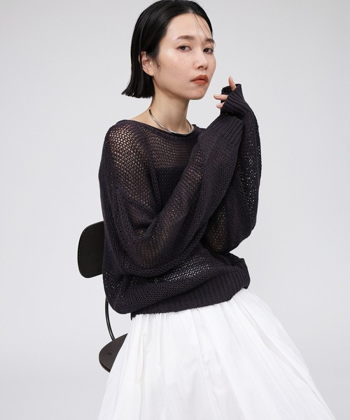 BABYLONE シルクローゲージニット BABYLONE｜シルクローゲージニット | Rakuten Fashion(楽天