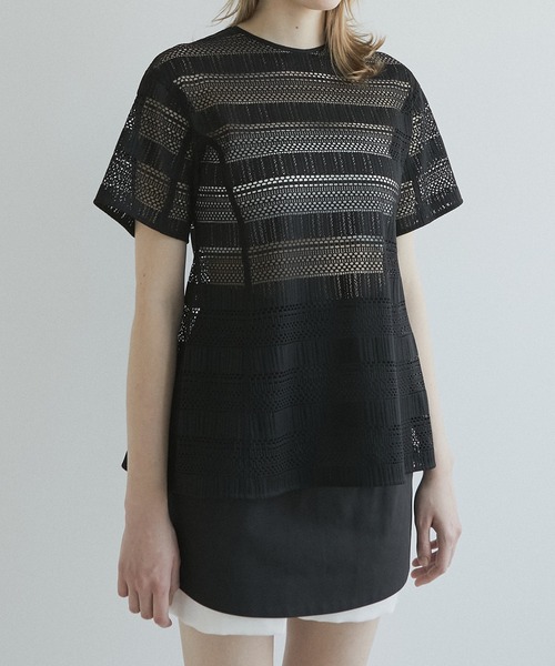 LE CIEL BLEU 未使用タグ付き　Curled Up Tee　トップス LE CIEL BLEU 未使用タグ付き Curled Up Tee トップス - メルカリ