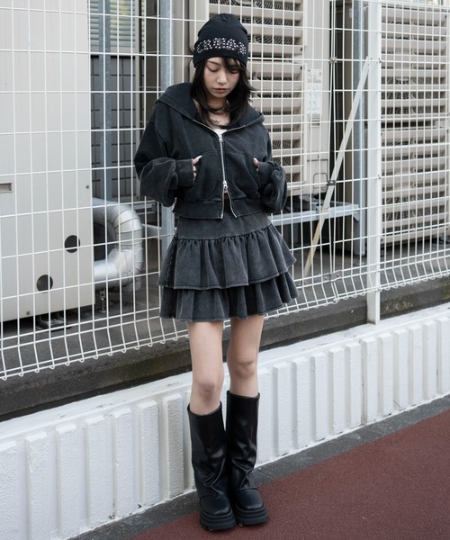 WEGO（ウィゴー） スカート WEGO/スウェットフリルスカパン : ZOZOTOWN