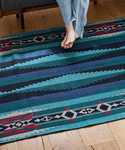 PENDLETON　ラグマット　189cm✕129cm PENDLETON（ペンドルトン） ラグ ラグマット スクエア ジャガードラグ