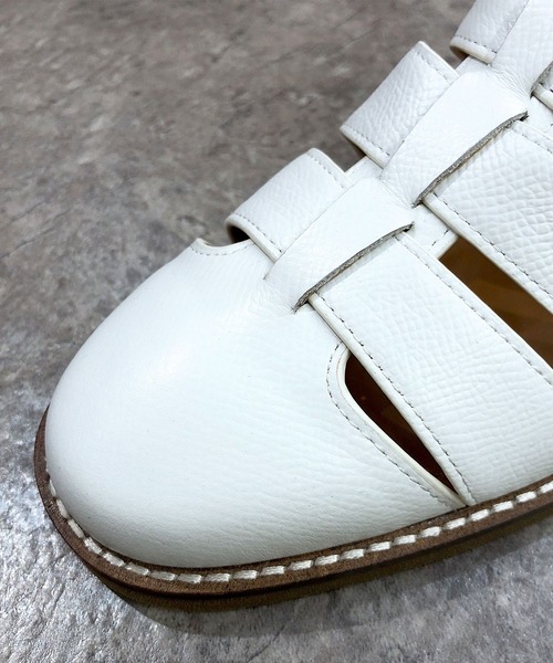 サンダル 「APOM」本革グルカシューズ レディース : ZOZOTOWN