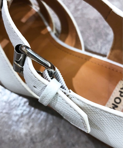 サンダル 「APOM」本革グルカシューズ レディース : ZOZOTOWN