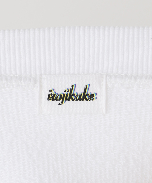 irojikake スウェット セットアップ irojikake/イロジカケ】MESSAGE SWEAT SHIRT（スウェット